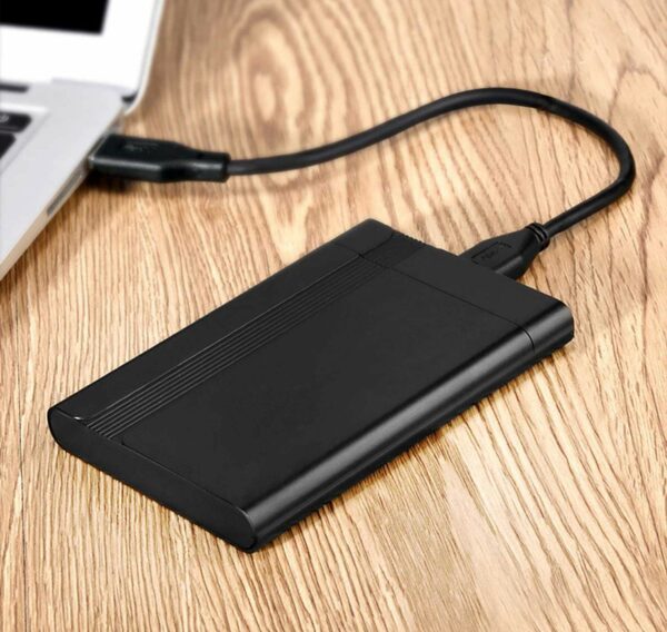 Boitier Disque Dur Externe 2.5'',pour Disque per 2.5''HDD:SSD SATA I:II:III et Disque Dur de 7~9.5mm,Jusqu'à 5 Gbps