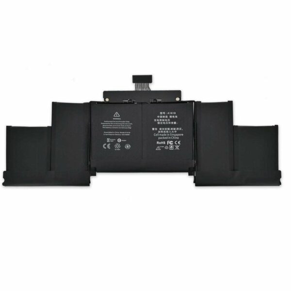 BATTERIE POUR MACBOOK PRO RÉTINA 15" A1398