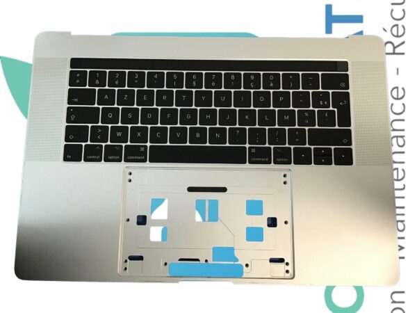 TOPCASE CHÂSSIS AVEC CLAVIER FRANCAIS AZERTY POUR MACBOOK PRO 15" A1707