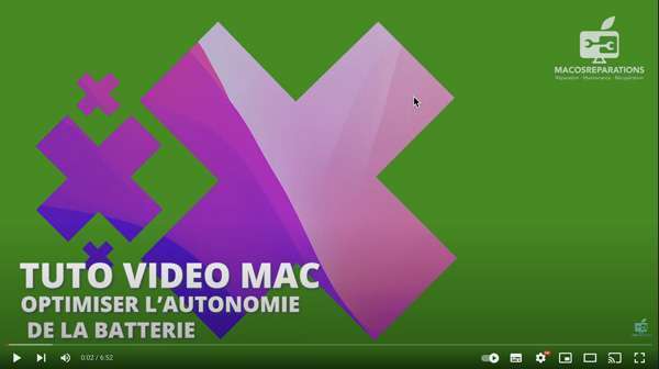 Optimiser l’autonomie de la batterie et Vérifier les préférences liées à la batterie sur Mac