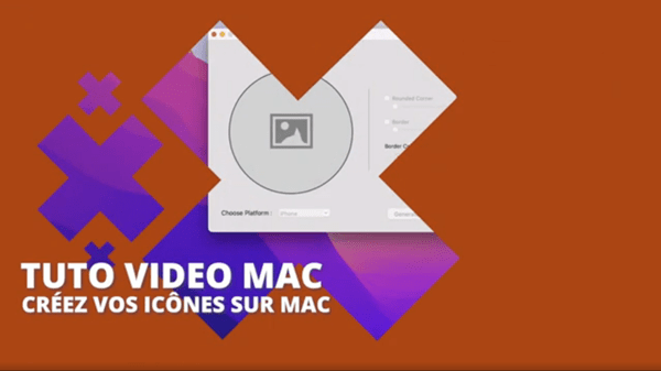 Créez vos icônes sur mac