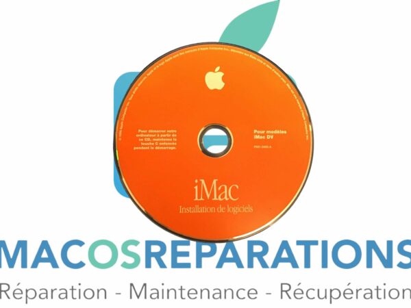 CD d'installation de Mac OS 9.0 et de logiciels pour modèles iMac DV année 1999 – Image 3
