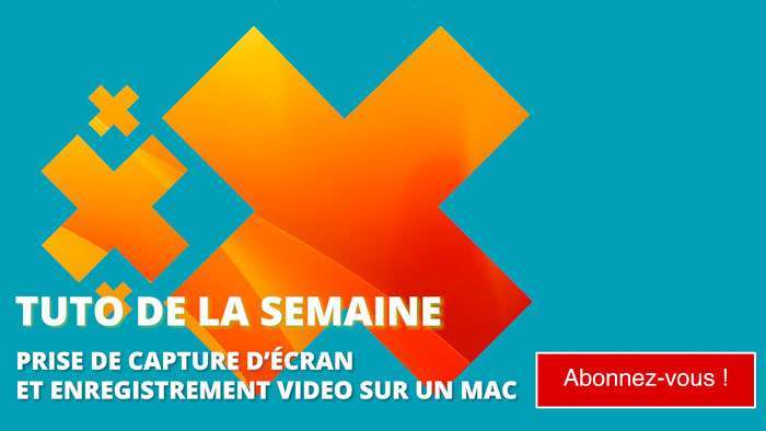Prise de capture d’écran et enregistrement video sur un Mac