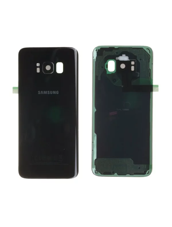 Vitre arrière Samsung Galaxy S8 (G950F) Noir Carbone Origine