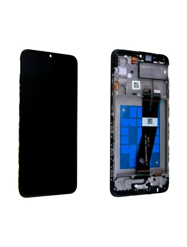 Écran Samsung Galaxy A02S 2021 (A025G) Noir + Châssis Origine