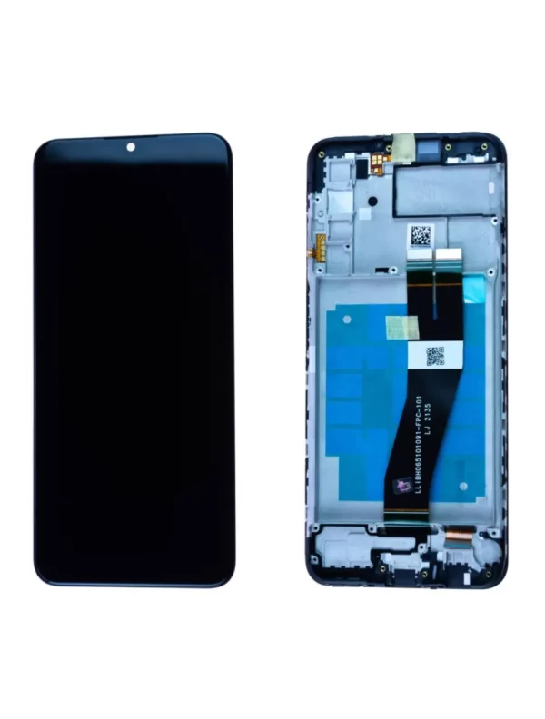 Écran Samsung Galaxy A03s (A037G) Noir + Châssis Origine