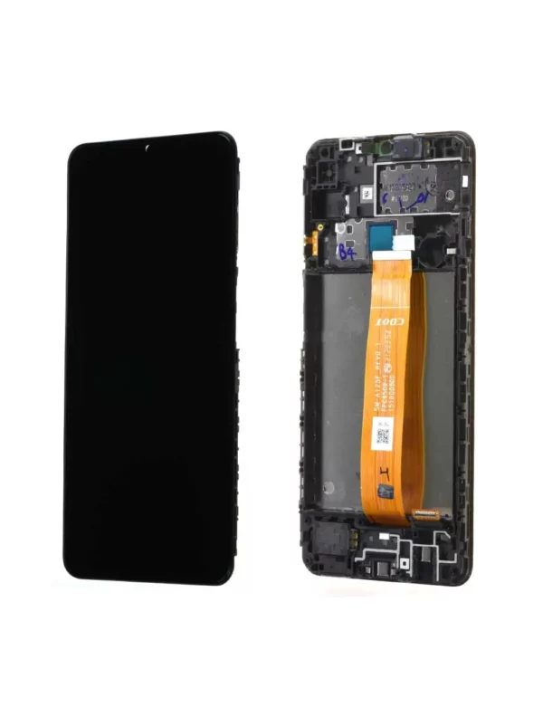 Écran Samsung Galaxy A12 2020 (A125F) Noir + Châssis Origine