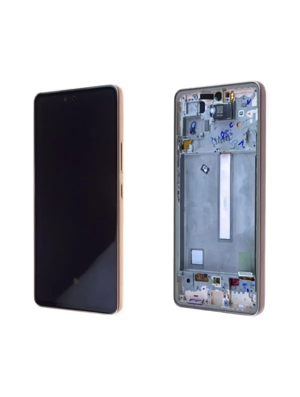 Écran Samsung Galaxy A53 5G (A536 ) Orange + Châssis Origine