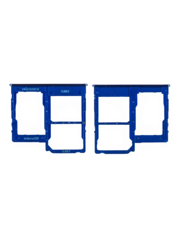 Tiroir SIM + SD Samsung Galaxy A40 (A405F) GH98-44303C Bleu Origine