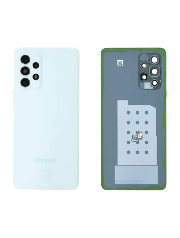 Vitre Arrière Samsung Galaxy A52 4G (A525F) A52 5G (A526B) Blanc Origine
