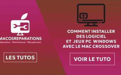 Comment installer des Logiciel et  jeux PC  Windows avec le Mac CrossOver 