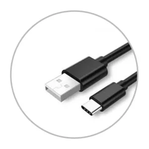 Câble Samsung USB : USB-C (EP-DW700CBE) Noir Origine (Fast Charge) 1,5M