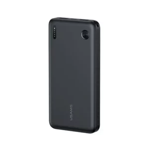 Batterie Externe (10000 mAh) trois ports USB (2 USB-A + 1 USB-C) Power Bank Usams CD253 / PB83 Noir