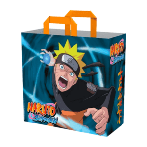 Sac Cabas Shopping Cousus Naruto Shippuden - Bleu
