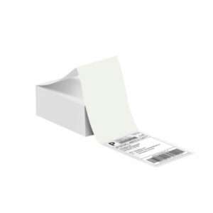 NEUTRE ETIQUETTES POUR ETIQUETEUSE PL80E 500 FEUILLES ADHESIVES 102X152MM-BLANC